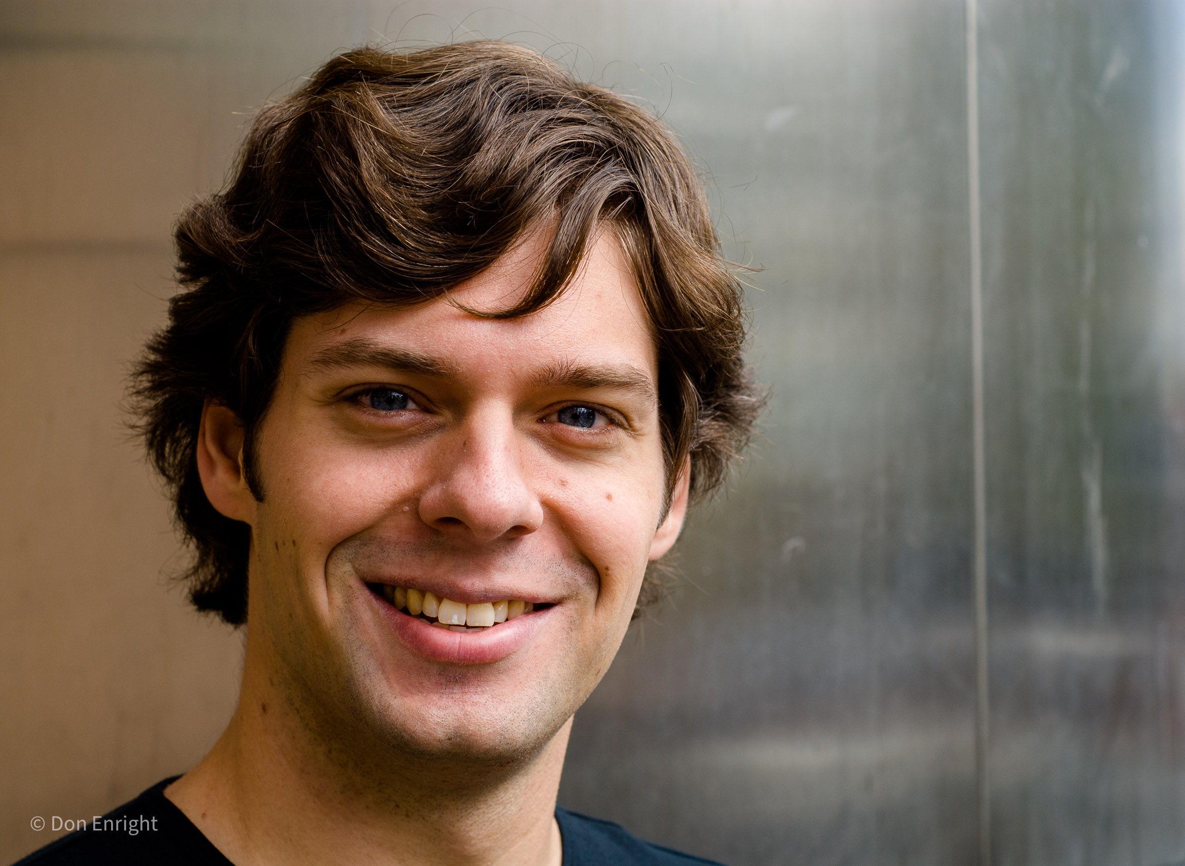 headshot of handsome young man